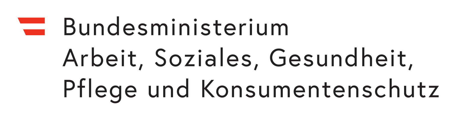 Logo des Bundesministeriums für Soziales, Gesundheit, Pflege und Konsumentenschutz